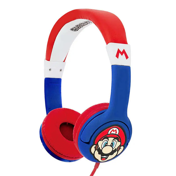 Wired headphones for Kids OTL Super Mario (blue-red) - Headphones and speakers<<<Electronic accessories<<<Mom