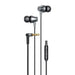 Wired in-ear headphones VFAN M17 3.5mm jack (black) - Wired<<<Headphones<<<Audio<<<InnproXML