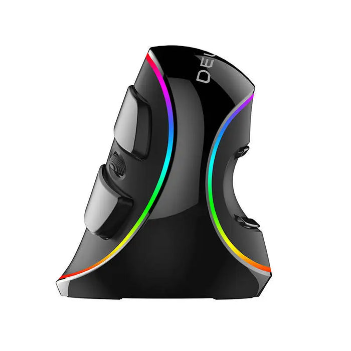 Wired Vertical Mouse Delux M618Plus 4000DPI RGB - Vertical mice<<<Mice<<<Gaming<<<InnproXML