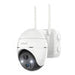 Wireless 3MP WiFi outdoor camera ieGeek ZS-GX1S white 5200mAh - IP cameras<<<Smart Home<<<InnproXML