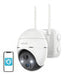 Wireless 3MP WiFi outdoor camera ieGeek ZS-GX1S white 5200mAh - IP cameras<<<Smart Home<<<InnproXML