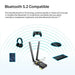 Wireless adapter TP-LINK Archer TX20E PCIe 1800Mbps Wireless AX 2.4GHz /5GHz BT 5.2 2x external antennas - Безжични