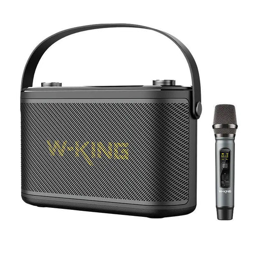 Wireless Bluetooth Speaker W-KING H10 S 80W + microphone (black) - Bluetooth portable