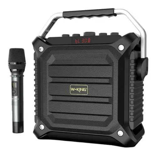 Wireless Bluetooth Speaker W-KING K3H 100W + microphone (black) - Bluetooth portable
