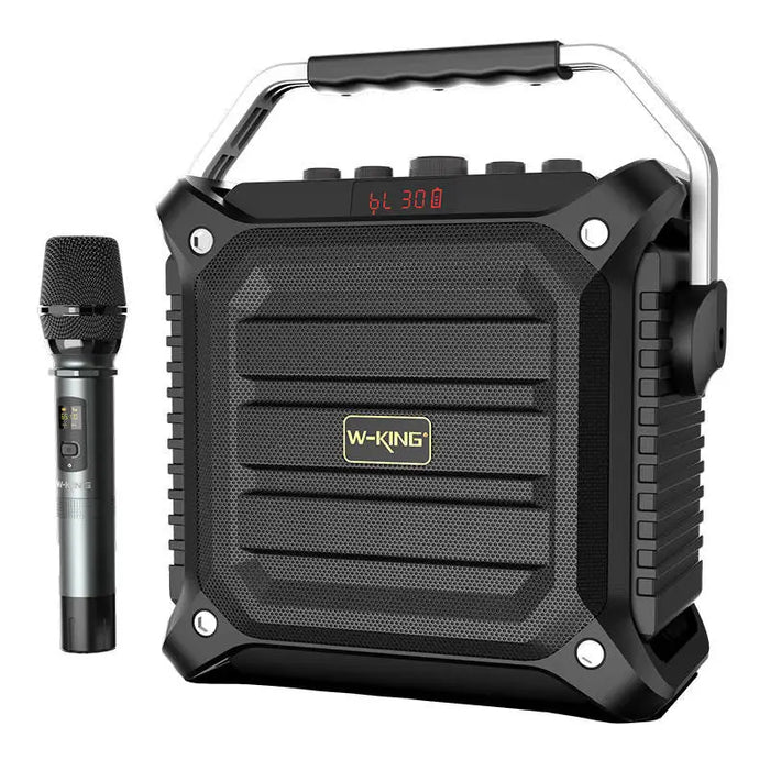 Wireless Bluetooth Speaker W-KING K3H 100W + microphone (black) - Bluetooth portable