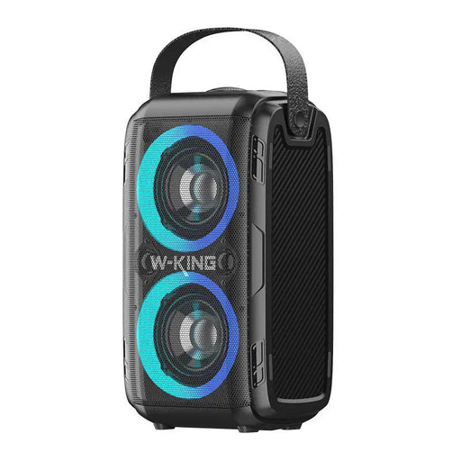 Wireless Bluetooth Speaker W-KING T9II 60W + microphone (black) - Bluetooth portable