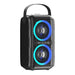 Wireless Bluetooth Speaker W-KING T9II 60W + microphone (black) - Bluetooth portable
