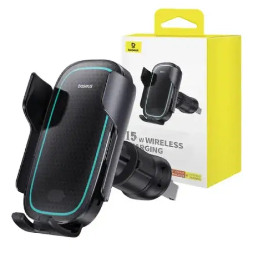 Wireless Charging Car Mount Baseus MilkyWay Pro 15W (black) - Phone holders<<<Car accessories<<<InnproXML&&&Cell phone
