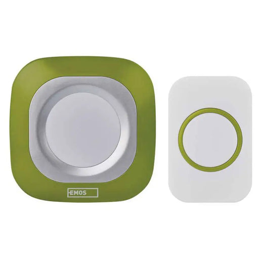 WIRELESS DOORBELL GREEN EMOS P5733G - Звънци<<<Електроматериали<<<Строителни