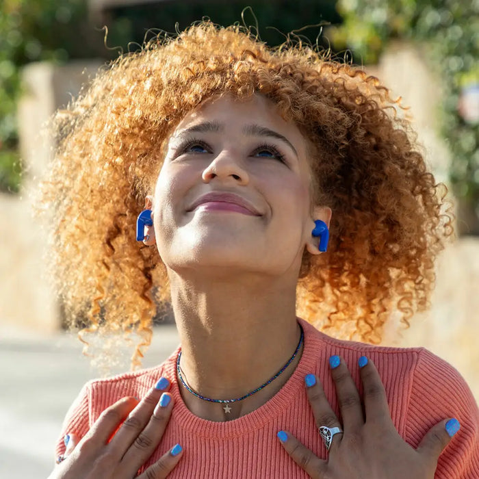 Wireless Earphones with Charging Case Blue InnovaGoods - Електроника Звук<<<Компютри| Електроника<<<BigBuy&&&Безжични