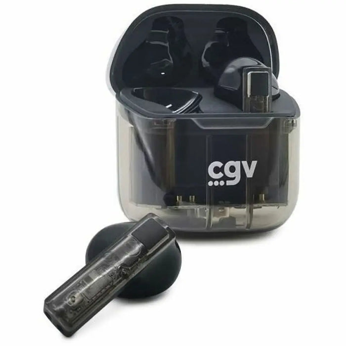 Wireless Earphones with Charging Case CGV URBAN GHOST Black - Електроника Периферни и резервни части<<<Компютри|