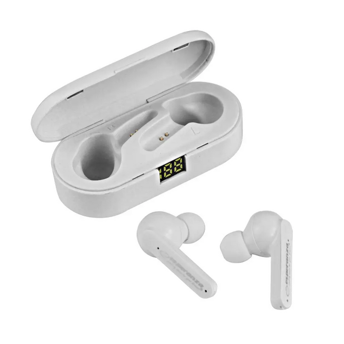 Wireless Earphones with Charging Case Esperanza EH230W White - Bluetooth headsetsAKG-SBL<<<GSM