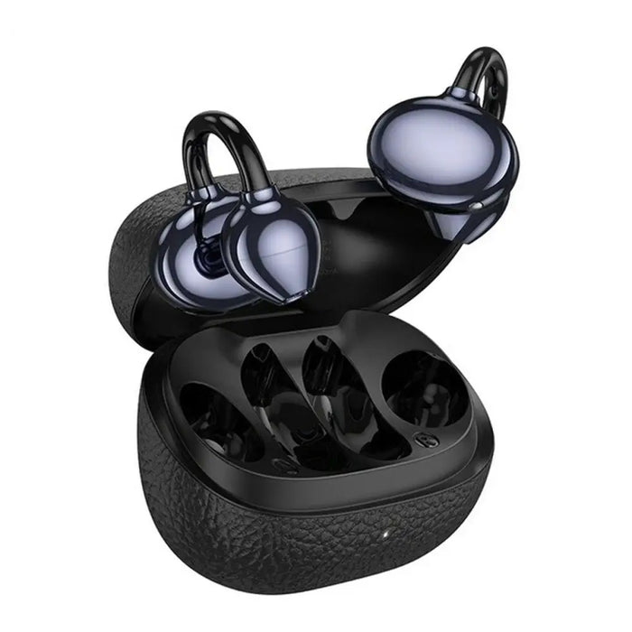 Wireless Earphones with Charging Case Hoco EA5 DUKE III Black - Микрофони и слушалки<<<Електроника Периферни и резервни