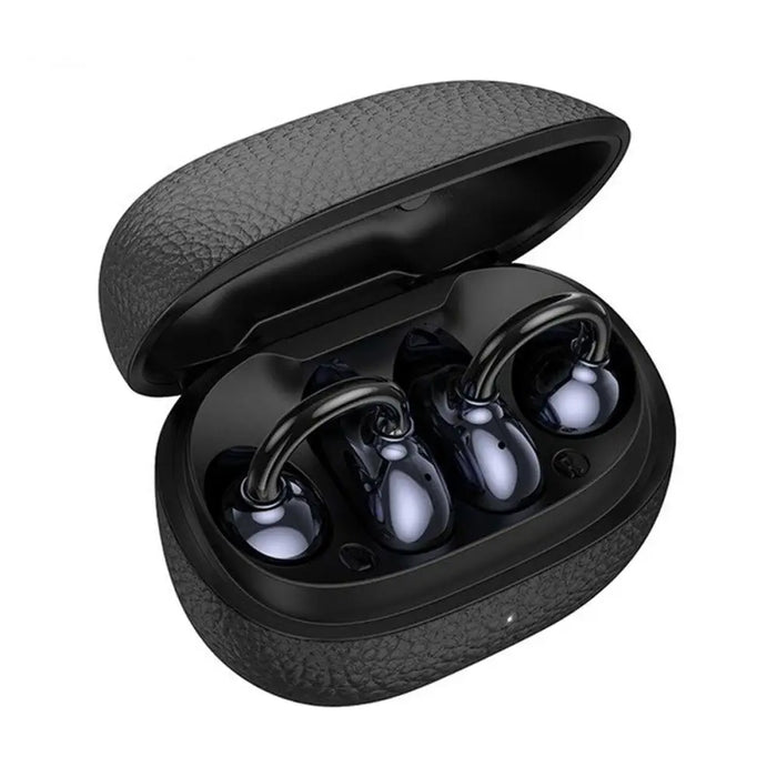 Wireless Earphones with Charging Case Hoco EA5 DUKE III Black - Микрофони и слушалки<<<Електроника Периферни и резервни