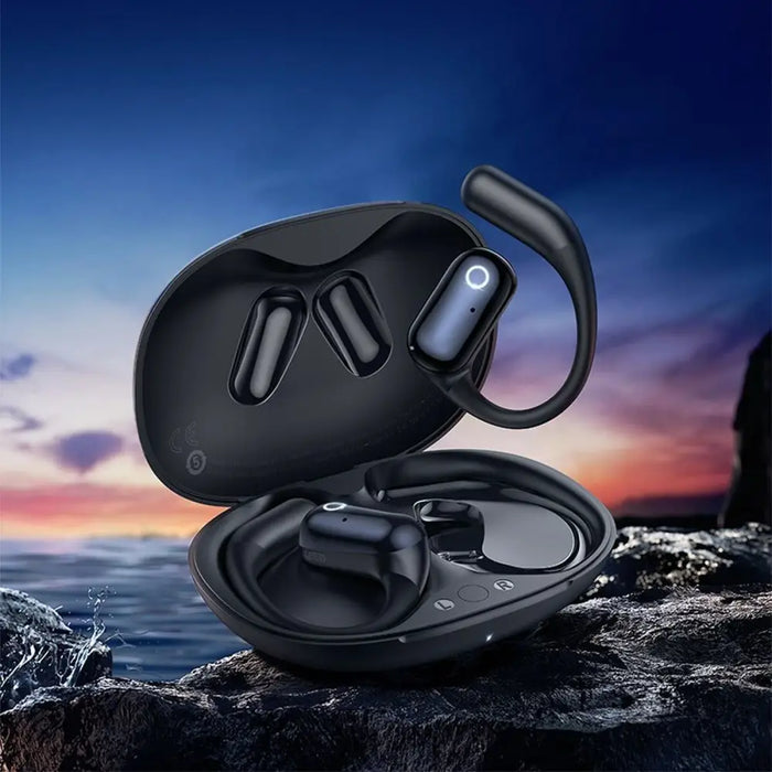 Wireless Earphones with Charging Case Hoco EA6 Black - Микрофони и слушалки<<<Електроника Периферни и резервни