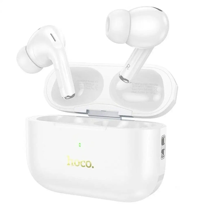 Wireless Earphones with Charging Case Hoco EW56 Plus Generoso White - Микрофони и слушалки<<<Електроника Периферни и