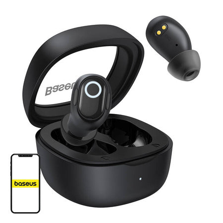 Wireless headphones Baseus Bowie WM02 TWS Bluetooth 5.0 (black)