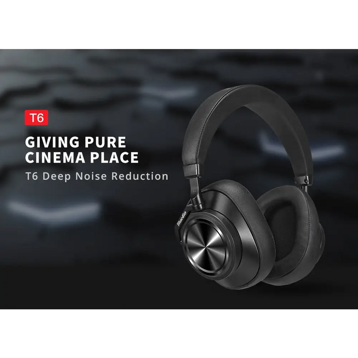 Wireless headphones Bluedio T6 Bluetooth 5.0 ANC Foldable - Wireless Earphones