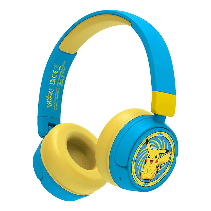 Wireless headphones for Kids OTL Pokemon Pikatchu (blue) - Headphones and speakers<<<Electronic accessories<<<Mom