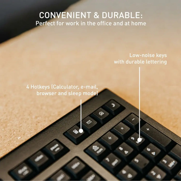 Wireless Keyboard Cherry JK-3000ES-2 Black Spanish Qwerty - Електроника Периферни и резервни части<<<Компютри|