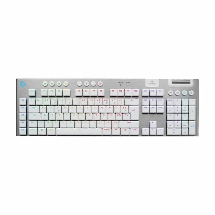 Wireless Keyboard Logitech G915 X White AZERTY - Електроника Периферни и резервни части<<<Компютри|