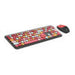 Wireless keyboard + mouse set MOFII 666 2.4G (Black&Red) - Sets<<<Keyboards<<<Gaming<<<InnproXML