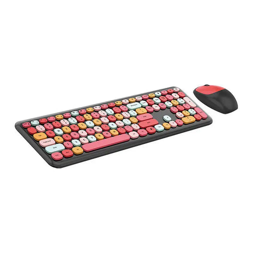 Wireless keyboard + mouse set MOFII 666 2.4G (Black&Red) - Sets<<<Keyboards<<<Gaming<<<InnproXML
