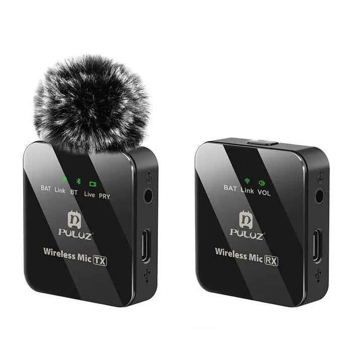 Wireless Lavalier Microphone PULUZ 1 TX + 1 RX - Lavalier<<<Microphones<<<Audio<<<InnproXML