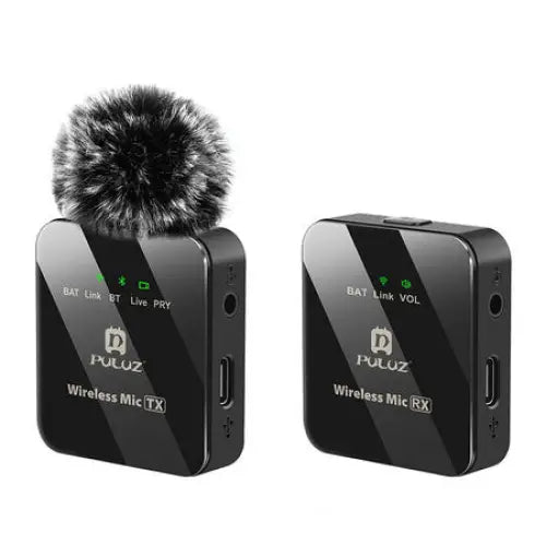 Wireless Lavalier Microphone PULUZ 1 TX + 1 RX - Lavalier<<<Microphones<<<Audio<<<InnproXML