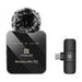 Wireless Lavalier Microphone PULUZ PU648B (USB-C) - Lavalier<<<Microphones<<<Audio<<<InnproXML