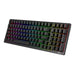 Wireless mechanical keyboard Royal Kludge RK98 RGB Red switch (black) - Wireless<<<Keyboards<<<Gaming<<<InnproXML