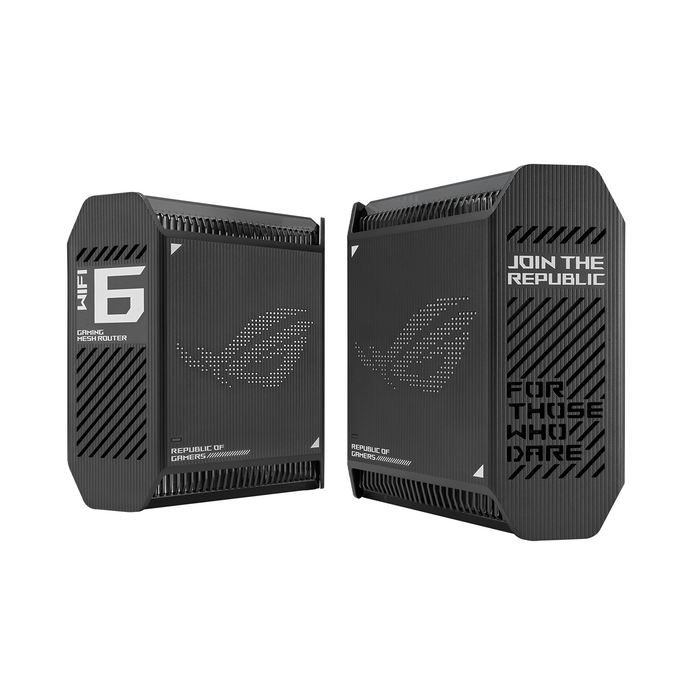 Wireless Mesh System ASUS ROG Rapture GT6 (B-2-PK) AX10000 WiFi 6 (802.11ax) - Рутери<<<Мрежи<<<Мрежи и умен
