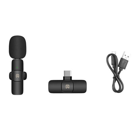 Wireless microphone Puluz PU3151B Lavalier Type C - Lavalier<<<Microphones<<<Audio<<<InnproXML