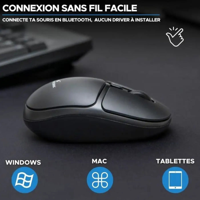 Wireless Mouse Bluestork Office 25 Black - Електроника Периферни и резервни части<<<Компютри|