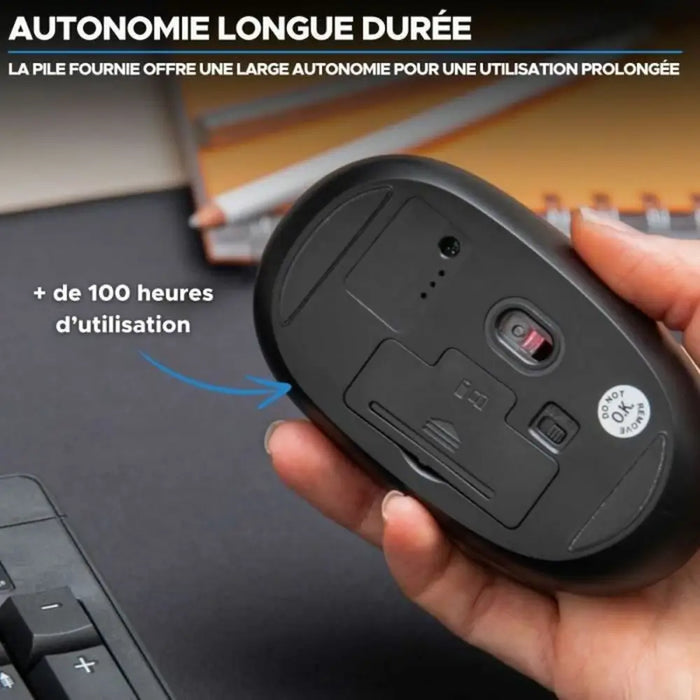 Wireless Mouse Bluestork Office 25 Black - Електроника Периферни и резервни части<<<Компютри|