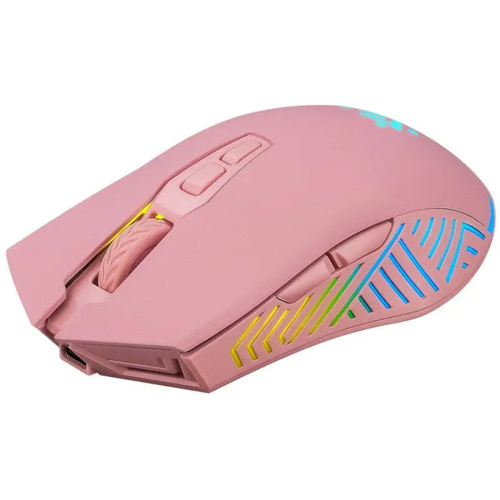 WIRELESS MOUSE DEFENDER PANDORA RF PINK 3200dpi 7P - MicePER-MYS<<<Input / Output DevicesPER<<<ActionPL