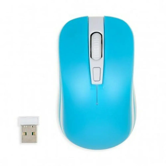 Wireless Mouse Ibox LORIINI Blue Blue/White - Мишки & Mouse<<<Електроника Периферни и резервни части<<<Компютри|