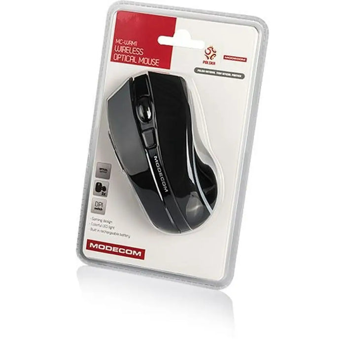 Wireless Mouse Modecom WRM1 Black - Мишки & Mouse<<<Електроника Периферни и резервни части<<<Компютри|