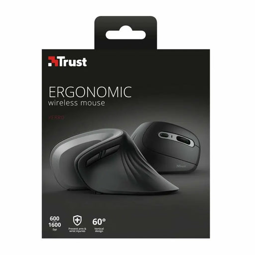 Wireless Mouse Trust Verro Black - Електроника Периферни и резервни части<<<Компютри| Електроника<<<BigBuy&&&Мишки &