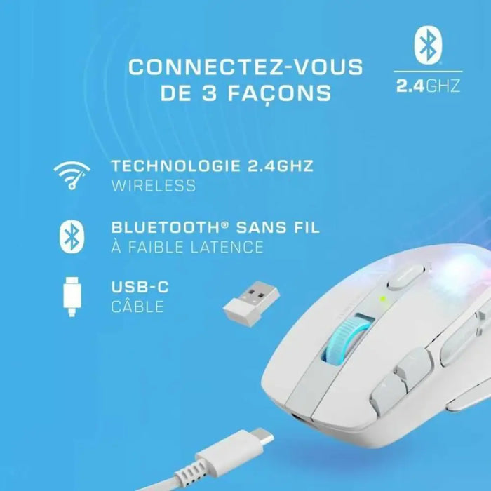 Wireless Mouse Turtle Beach Kone XP Air White - Компютър Игри<<<Компютри| Електроника<<<BigBuy&&&Гейминг Мишка и
