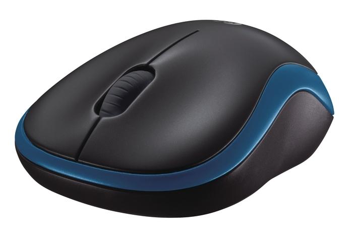 Wireless optical mouse LOGITECH M185 Blue USB - Mice<<<Logitech<<<LOGITECH<<<PolyComp&&&Мишки<<<Компютърна