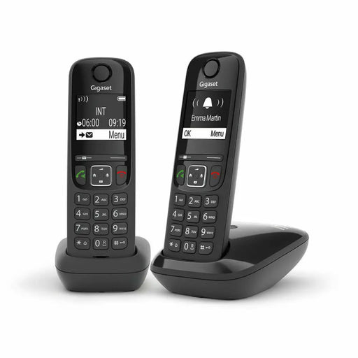Wireless Phone Gigaset AS690 Duo Black - Стационарни и IP телефони<<<Електроника Телефони и таблети<<<Компютри|