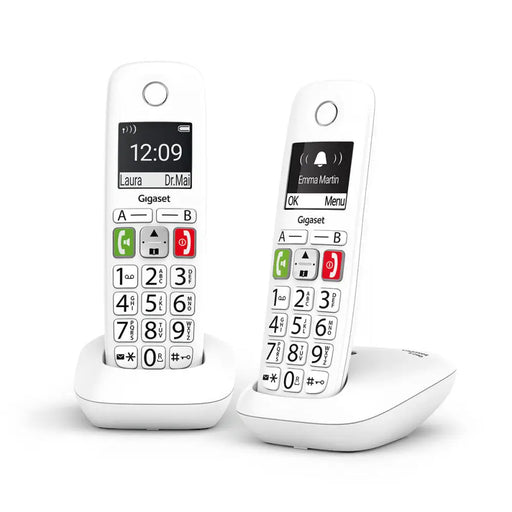 Wireless Phone Gigaset E290 Duo White - Електроника Телефони и таблети<<<Компютри| Електроника<<<BigBuy&&&Стационарни и