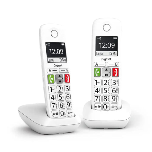 Wireless Phone Gigaset E290 Duo White - Електроника Телефони и таблети<<<Компютри| Електроника<<<BigBuy&&&Стационарни и