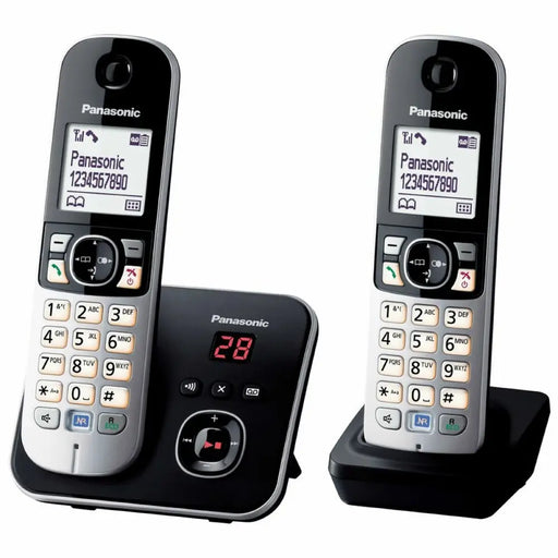 Wireless Phone Panasonic KX-TG6822FRB Black Grey - Електроника Телефони и таблети<<<Компютри|