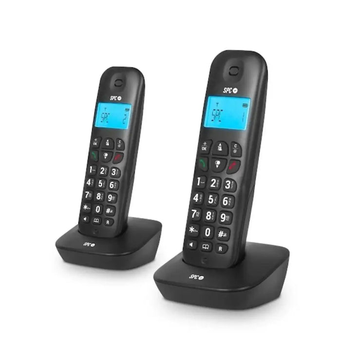 Wireless Phone SPC Internet 7302N AIRPRODUO Black - Стационарни и IP телефони<<<Електроника Телефони и