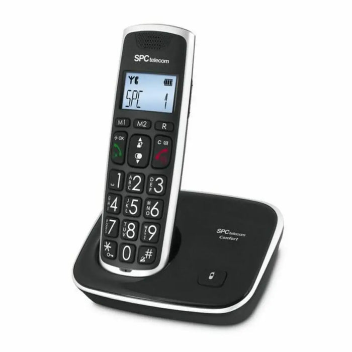 Wireless Phone SPC Internet 7608N Blue Black - Стационарни и IP телефони<<<Електроника Телефони и таблети<<<Компютри|