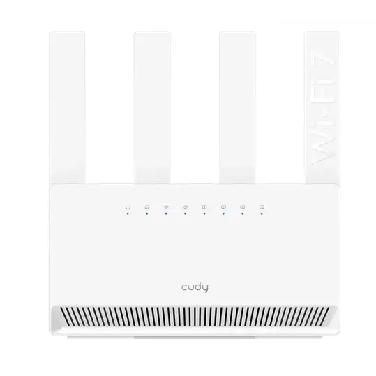 Wireless router Cudy BE3600 Gigabit Dual Band Wi-Fi 7 4x10/100/1000 4x5dBi antennas white - Безжични рутери<<<Мрежово