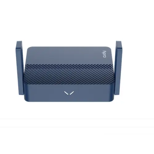 Wireless router Cudy TR3000 VPN Travel router AX3000 2.5Ghz WAN USB-C 2 x antennas blue - Безжични рутери<<<Мрежово