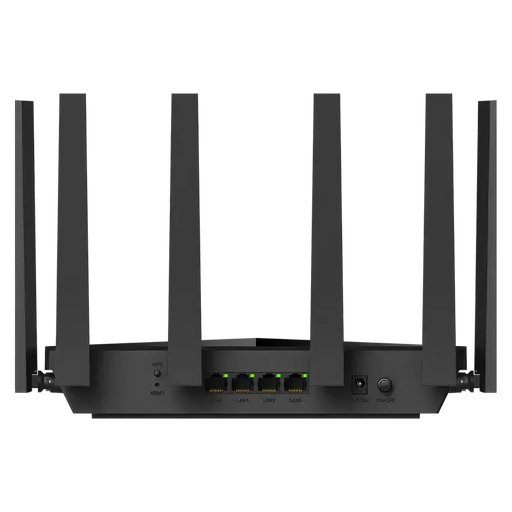 Wireless router Cudy WR11000 BE11000 Tri Band Wi-Fi 7 4x2.5Gbps port 6x5dBi antennas - Безжични рутери<<<Мрежово